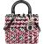 Sac à main Lady Dior en tweed multicolore de Dior
