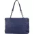 Bottega Veneta Blue Purple Intrecciato Leather Shoulder Bag