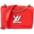 Louis Vuitton Red Epi Leather Twist Crossbody Bag