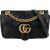 GUCCI Matelassé Leather GG Marmont Crossbody Bag