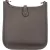 Hermès Etain Palladium Taurillon Clemence Evelyne 16 Crossbody Bag