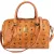 MCM Monogram Visetos Heritage Boston Bag