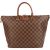 Louis Vuitton Monogram Damier Ebene Belmont MM Handbag