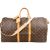 Louis Vuitton Monogram Canvas Keepall 55 Bandoulière Travel Bag