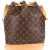 Louis Vuitton Monogram Canvas Sac Noé Grande Shoulder Bag