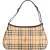 Burberry Haymarket Check Double Pocket Hobo Shoulder Bag