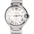 Cartier Silver Tone Ballon 3005 Women Watch