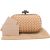 Bottega Veneta Intrecciato Satin Knot Snakeskin Clutch