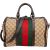Gucci - GG Canvas Web Boston Bag