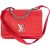 Louis Vuitton Lockme BB Red Leather Crossbody Bag