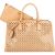Prada Saffiano Leather Perforated Fori Tote Handbag