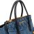 Miu Miu Denim Biker Tote Handbag