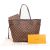 Louis Vuitton Monogram Damier Ebene Neverfull MM Shopper