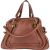 Chloé Grained Leather Paraty Shoulder Handbag