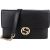 Gucci Leather Interlocking GG Wallet On Chain 
