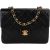Chanel Quilted Lambskin Rectangular 24K Gold Single Flap Crossbody Bag