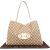 Gucci Monogram GG Canvas Horsebit Tote Shoulder Bag