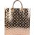 Louis Vuitton Limited Monogram Miroir Metallic Sac Plat 