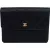 Chanel Quilted Satin Crystal CC Flap Clutch