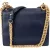 Fendi Bleu Leather Kan I Crossbody Bag