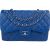 Chanel Quilted Caviar Leather Jumbo Double Flap Crossbody Bag