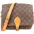 Louis Vuitton Monogram Canvas Cartouchiere GM Crossbody Bag